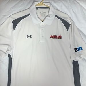 Under Armour heatgear University of MD Polo